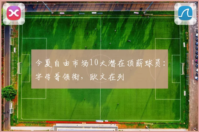 今夏自由市场10大潜在顶薪球员：字母哥领衔，欧文在列